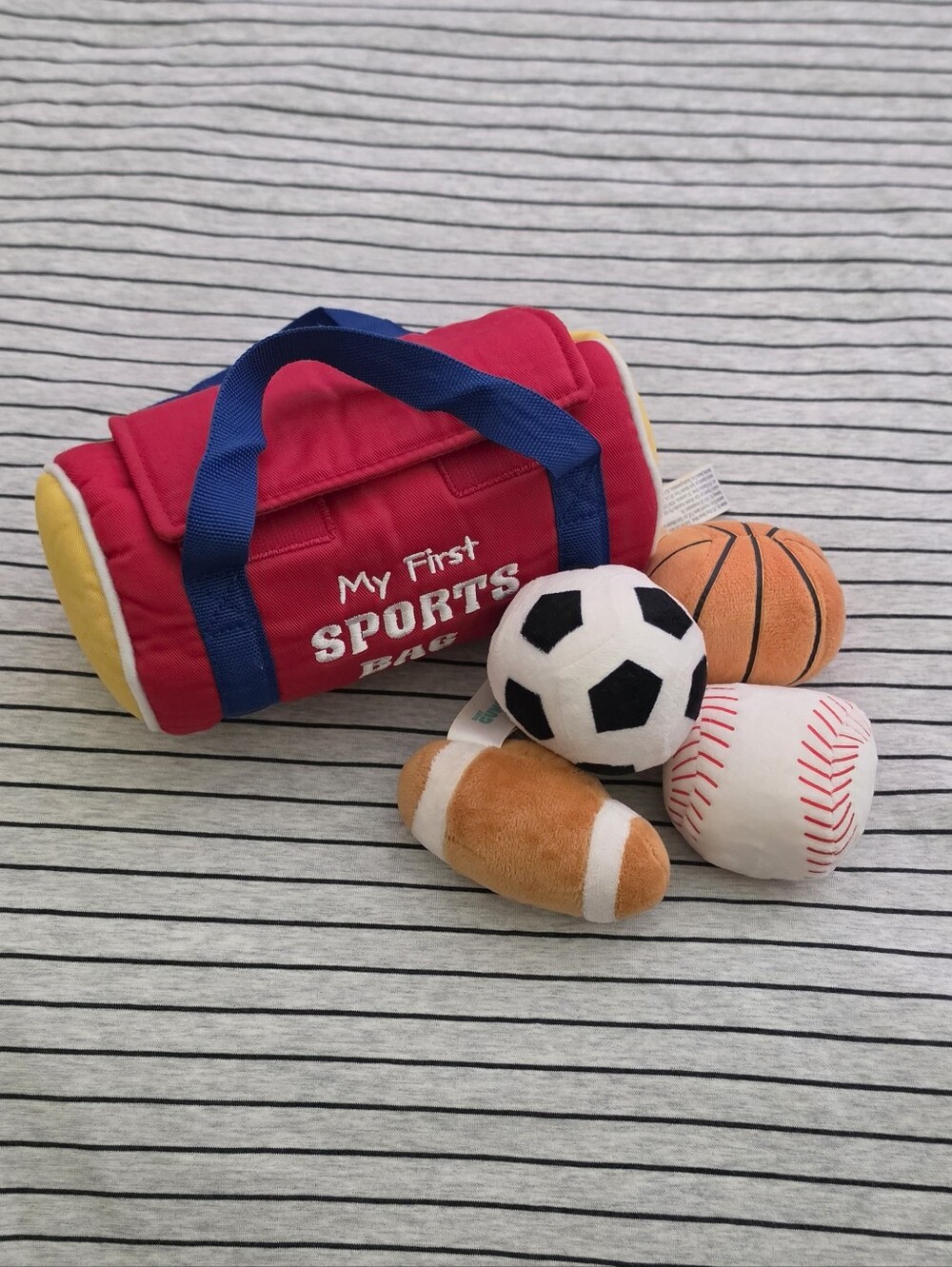 Gund My First Sports Bag Plush Set